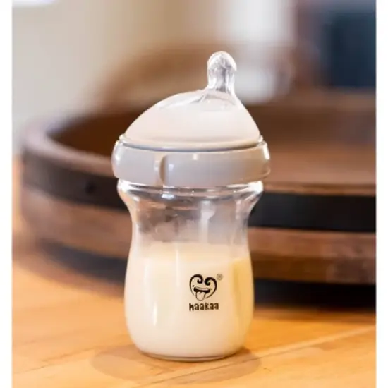 haakaa Generation 3 Glass Bottle - 6oz image {3}