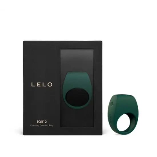LELO Tor 2 Rechargeable and Waterproof Vibrating Ring - Green image {5}