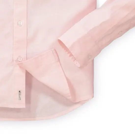Hope & Henry Men's Linen Button Down Shirt image {1}