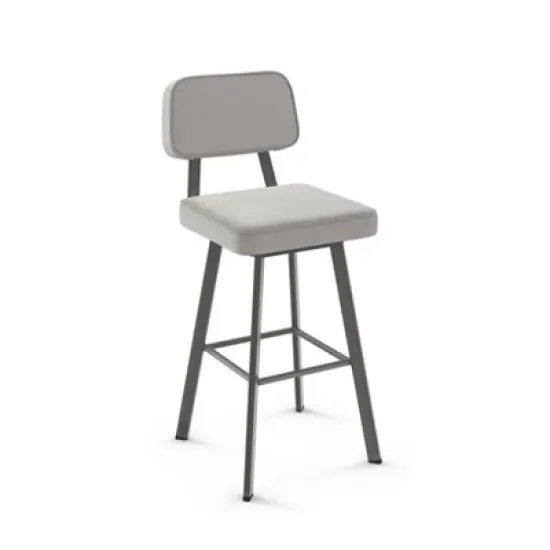 26.75" Clarkson Swivel Counter Height Barstool - Amisco image {7}