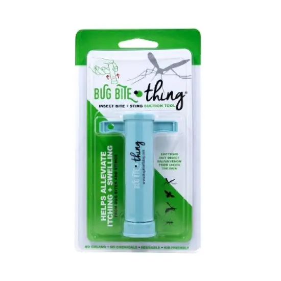 Bug Bite Thing  Insect Bite + Sting Suction Tool Anti-Itch Treatment image {1}