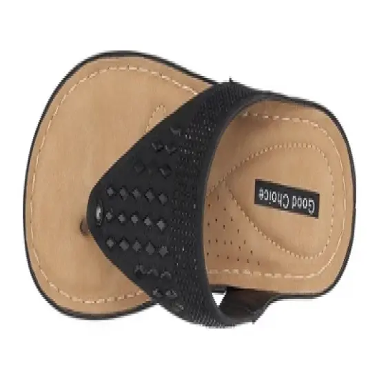 GC Shoes Kiara Embellished Comfort Slide Wedge Sandals image {3}