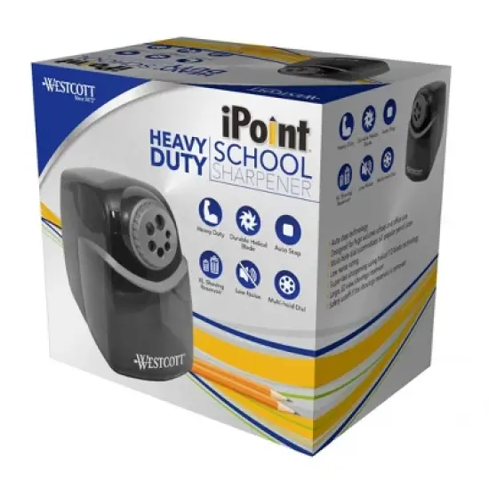 Westcott&reg; iPoint Heavy Duty School Sharpener image {1}