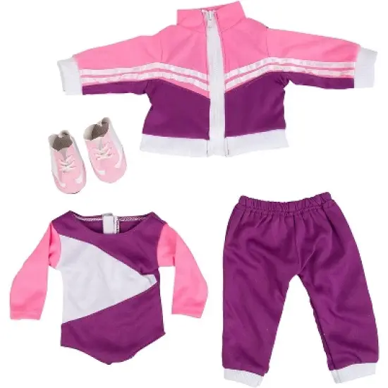 Dress Along Dolly Gymnastics Outfit for American Girl Doll image {5}