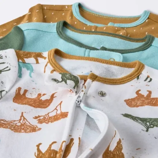 Baby Boys' 3pk Tight Fit Sleep N' Play - Cloud Island&trade; image {2}