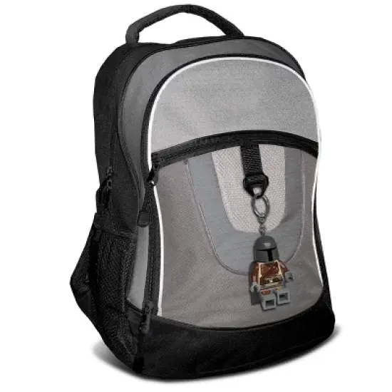 LEGO Star Wars Lightsaber Gel Pen Black Ink with Mandalorian Bag Tag and Keychain Gift Set image {9}