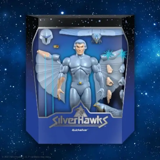 Quicksilver 7-inch Scale I SilverHawks Ultimates I Super7 Action figures image {2}