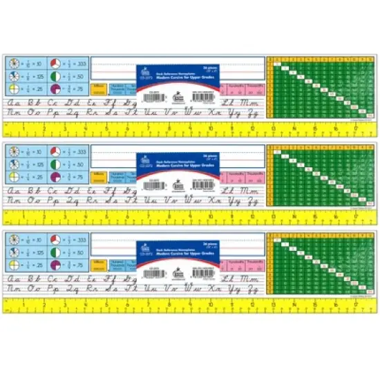 Carson Dellosa Education Desk Reference Name Plates, Modern Cursive, 36 Per Pack, 3 Packs image {3}