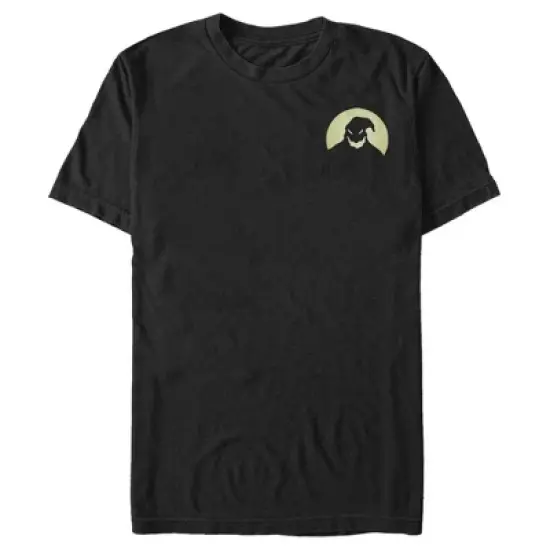 Men's The Nightmare Before Christmas Oogie Boogie Full Moon Small Portrait T-Shirt image {4}