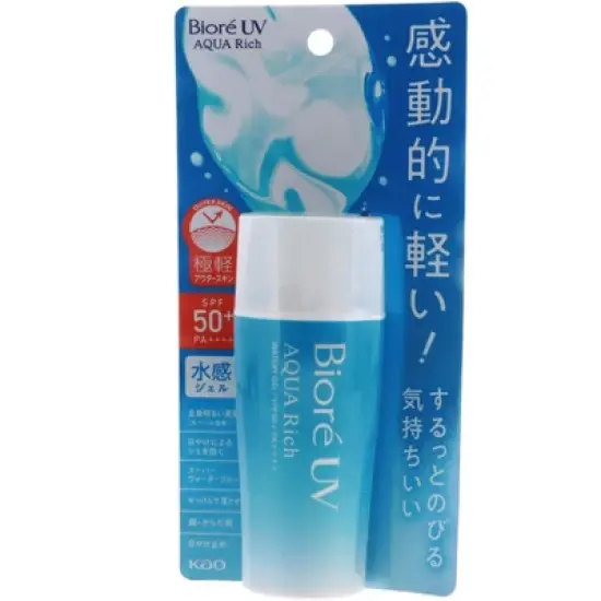 Biore UV Aqua Rich Watery Gel SPF50 PA , 2.4 oz image {4}