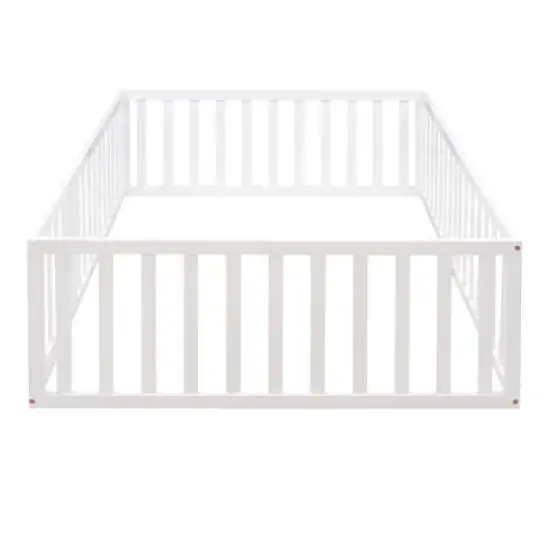 Okak Bed Guard Rails for Full Size Bed,Baby Bed Rail Guard for Toddlers,White image {2}