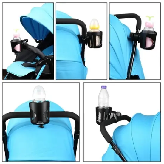 Stroller Cup Holder, Universal Cup Holder, 360&iexcl;&atilde; Rotatable Large Caliber Designed Bottle Cag image {5}