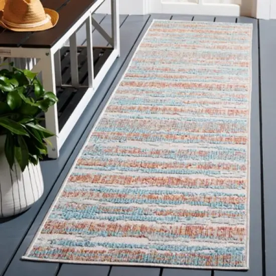 Cabana CBN591 Power Loomed Indoor/Outdoor Rugs - Safavieh image {2}