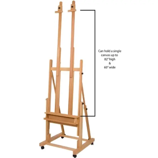 Creative Mark Saint Remy Multi-Angle Studio Easel, Any Angle, Even Flat image {1}