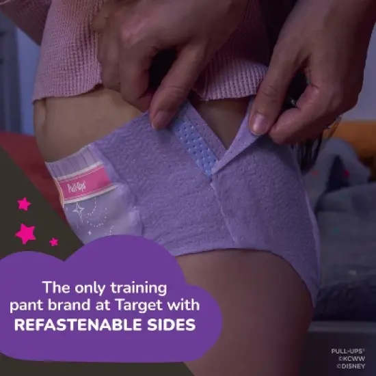 Pull-Ups Night-Time Disposable Training Pants Jumbo Pack - 3T-4T - Girl - 18ct image {5}