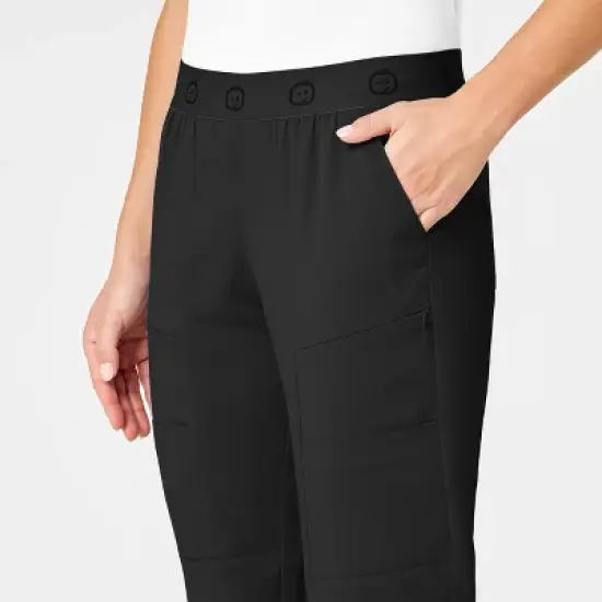 Wink PRO Women's Slim Cargo Jogger Scrub Pant image {4}