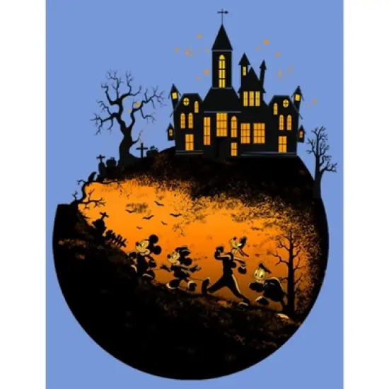 Boy's Mickey & Friends Haunted House Performance Tee image {1}