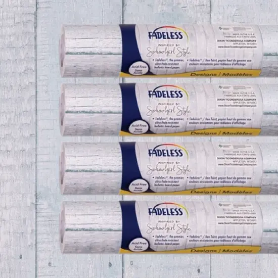 Fadeless&reg; Schoolgirl Style Bulletin Board Paper, 48" x 12', Southern Charm, 4 Rolls image {5}