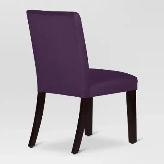 Velvet Parsons Dining Chair - Threshold image {3}