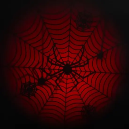 Northlight Spiderweb with Falling Spiders Halloween Outdoor Light Projector - 7" image {8}