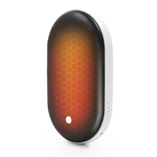 HOM 2-in-1 Rechargeable Hand Warmer & Powerbank - Ultra-Fast Heating with 5200 mAh Capacity - Up to 5 Hours of Continuous Use image {8}