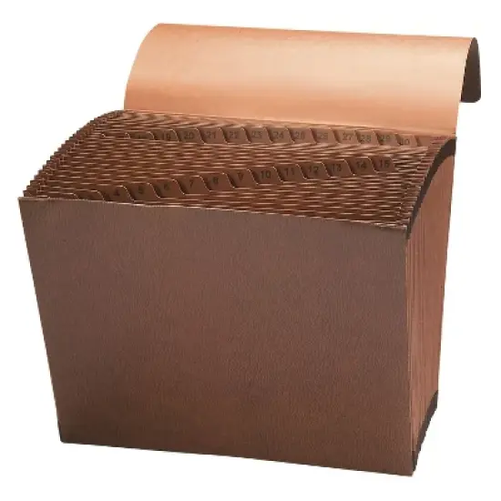 Smead 1-31 Expanding Files 31 Pocket Letter Redrope Printed 70367 image {4}