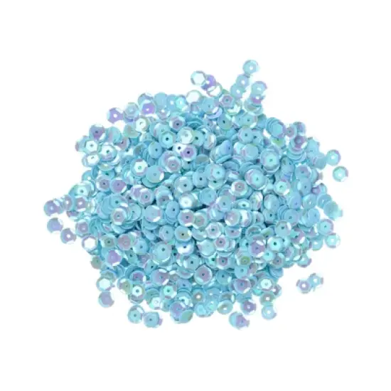 Unique Bargains Loose Shine Smooth Crafts Sewing Cup Iridescent Sequins 2400 Pcs image {7}