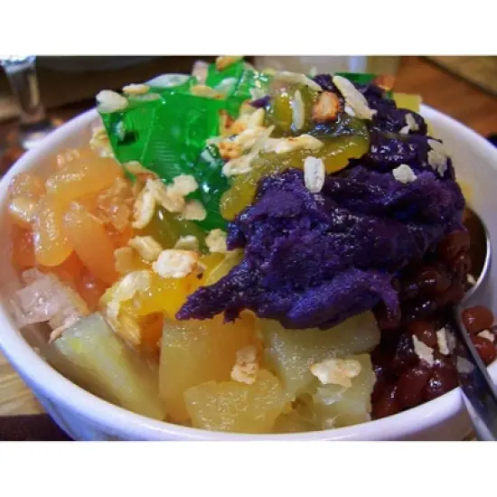 Tropics Halo-Halo Fruit Mixture in Syrup 32 Oz. image {3}