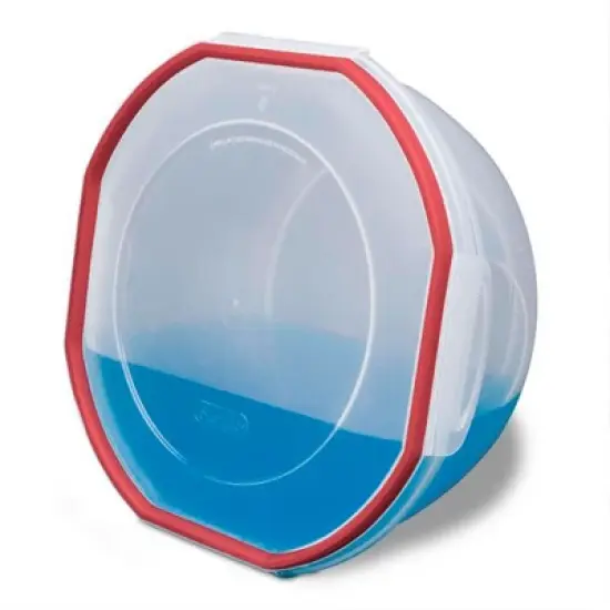 Sterilite Ultra Seal 4.7 Qt Plastic Food Storage Bowl Container w/ Lid (4 Pack) image {4}