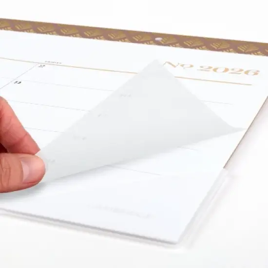 Cambridge 2025-2026 10.875"x17.75" Workstyle Compact Deskpad Mocha Mousse image {4}