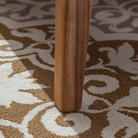 6pc Grenada Acacia Sectional Patio Sofa Set Teak - Christopher Knight Home image {6}