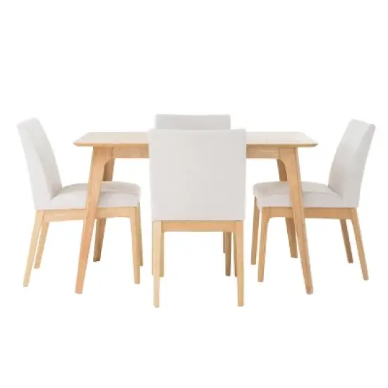 5pc Kwame 50" Dining Set - Christopher Knight Home image {5}