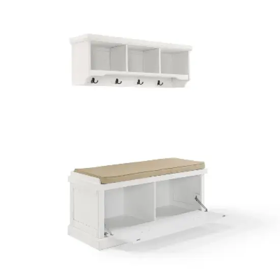 2pc Seasie Entryway Set White - Crosley image {3}
