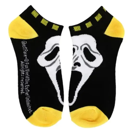 Scream Ghostface Women's 5-Pack Ankle Socks image {1}