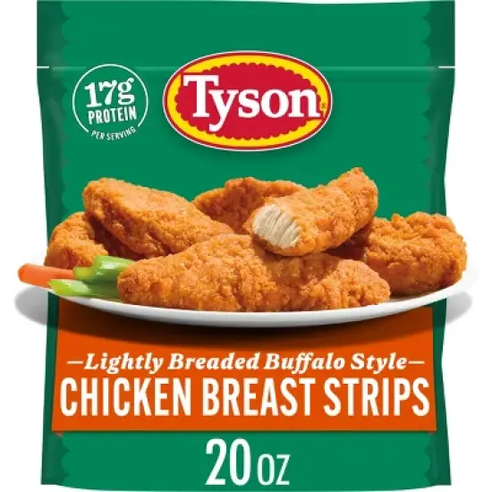 Tyson Lightly Breaded Buffalo Chicken Strips - Frozen - 20oz image {7}