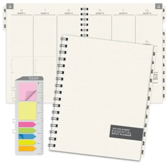 Global Printed Products Essential Monthly & Weekly Planner 8.5" x 11" AY 2025-2026 image {7}