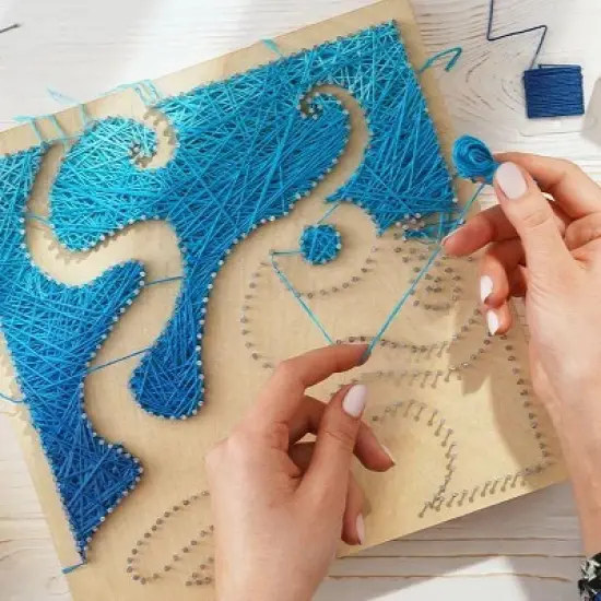 Arteza Wood Art Panels Art Supply Pack, 10"x10" - 5 Pack image {1}