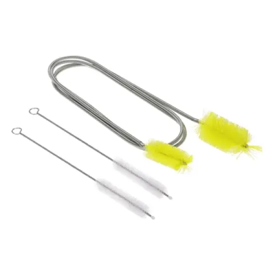 Unique Bargains Flexible Durable Rotatable Bristles Tube Cleaning Brush 1 Set image {9}