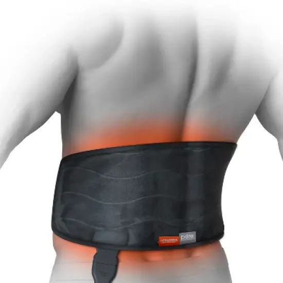 Pure Enrichment Pure Relief Pro Far Infrared Universal Heat Wrap - 19.7" x 9.5" - Iron Gray image {8}