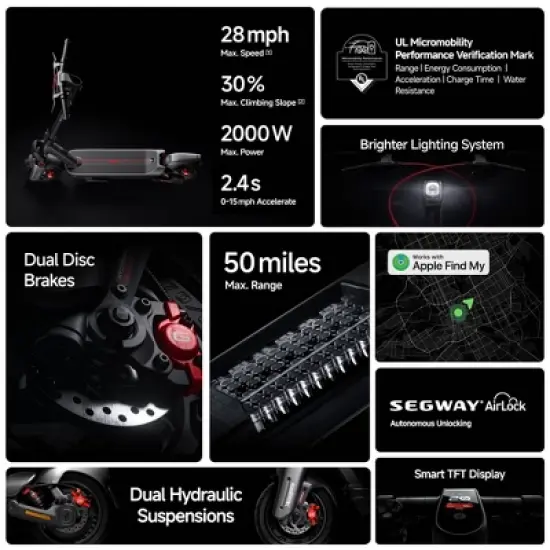 Segway Max G3 Electric Scooter image {1}