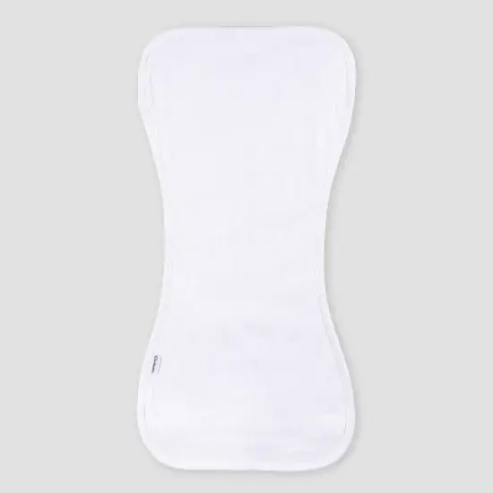 Gerber Baby 5pk Burp Cloth - White image {3}