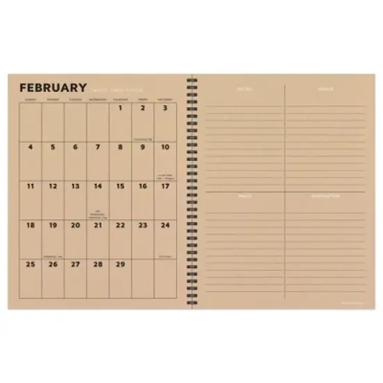 TF Publishing 2023-24 Academic Planner Weekly/Monthly 8.5"x11" Tartan image {1}