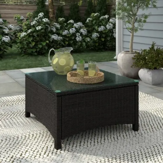 Glenwillow Home Alvory Outdoor Coffee Table image {4}