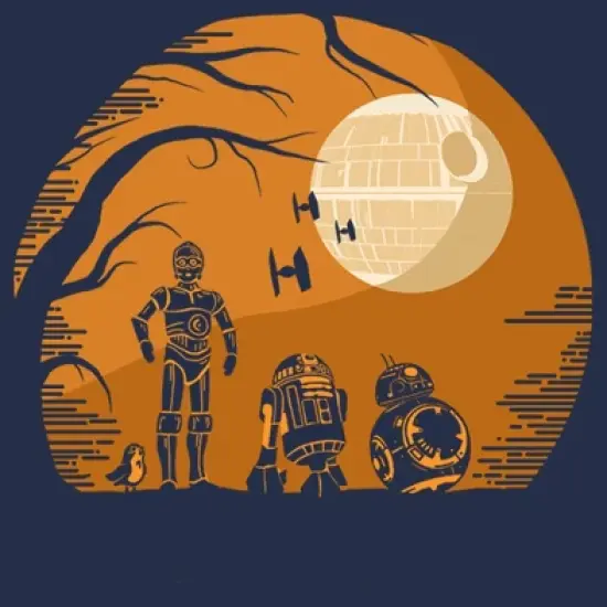 Men's Star Wars Halloween Droids Haunting T-Shirt image {1}