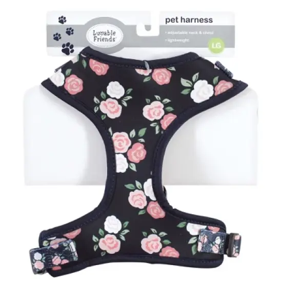 Luvable Friends Unisex Pet Harness, Floral image {1}