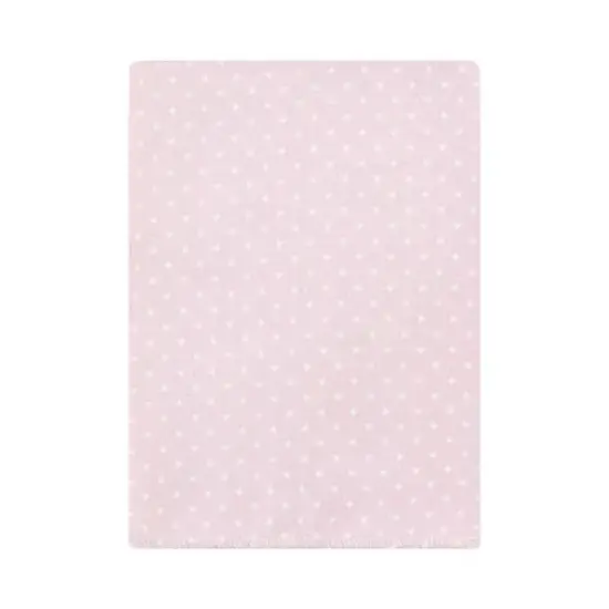Hudson Baby Infant Girl Cotton Flannel Burp Cloths Bundle, Vintage Blossom, One Size image {6}