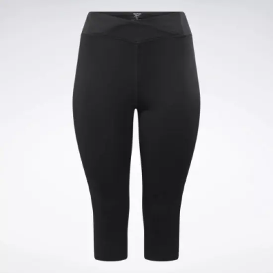 Workout Ready Basic Capri Leggings (Plus Size) image {6}