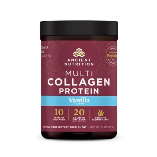 Ancient Nutrition Multi Collagen Protein Powder - Vanilla - 20 Servings image {7}