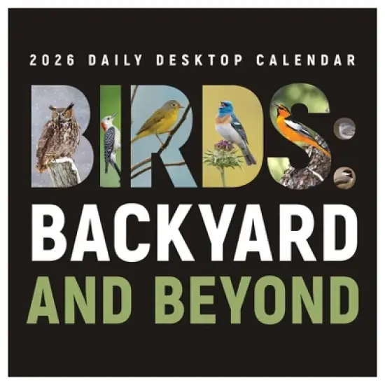 TF Publishing 8.75"x5.5" 2026 Birds Backyard and Beyond Daily Desktop Calendar image {3}