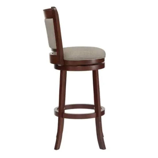 29" Piacenza Swivel Barstool Smoke - Inspire Q image {7}